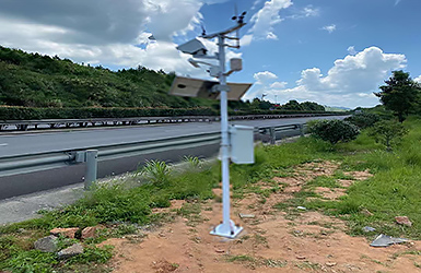 氣象自動監測站在道路氣象監測的應用